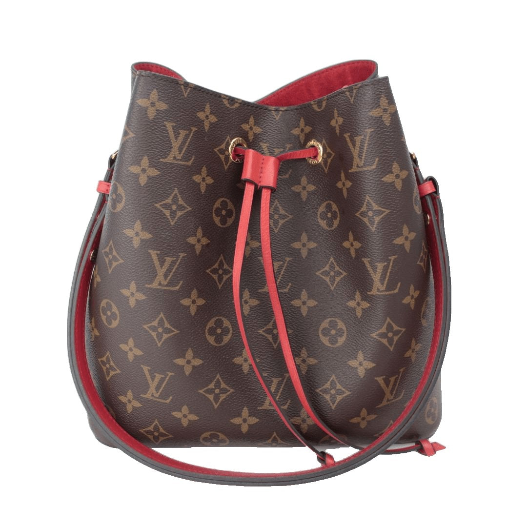 Louis Vuitton NeoNoe Womens Shoulder Bags 2018-19FW, Red, * Inventory Confirmation Required