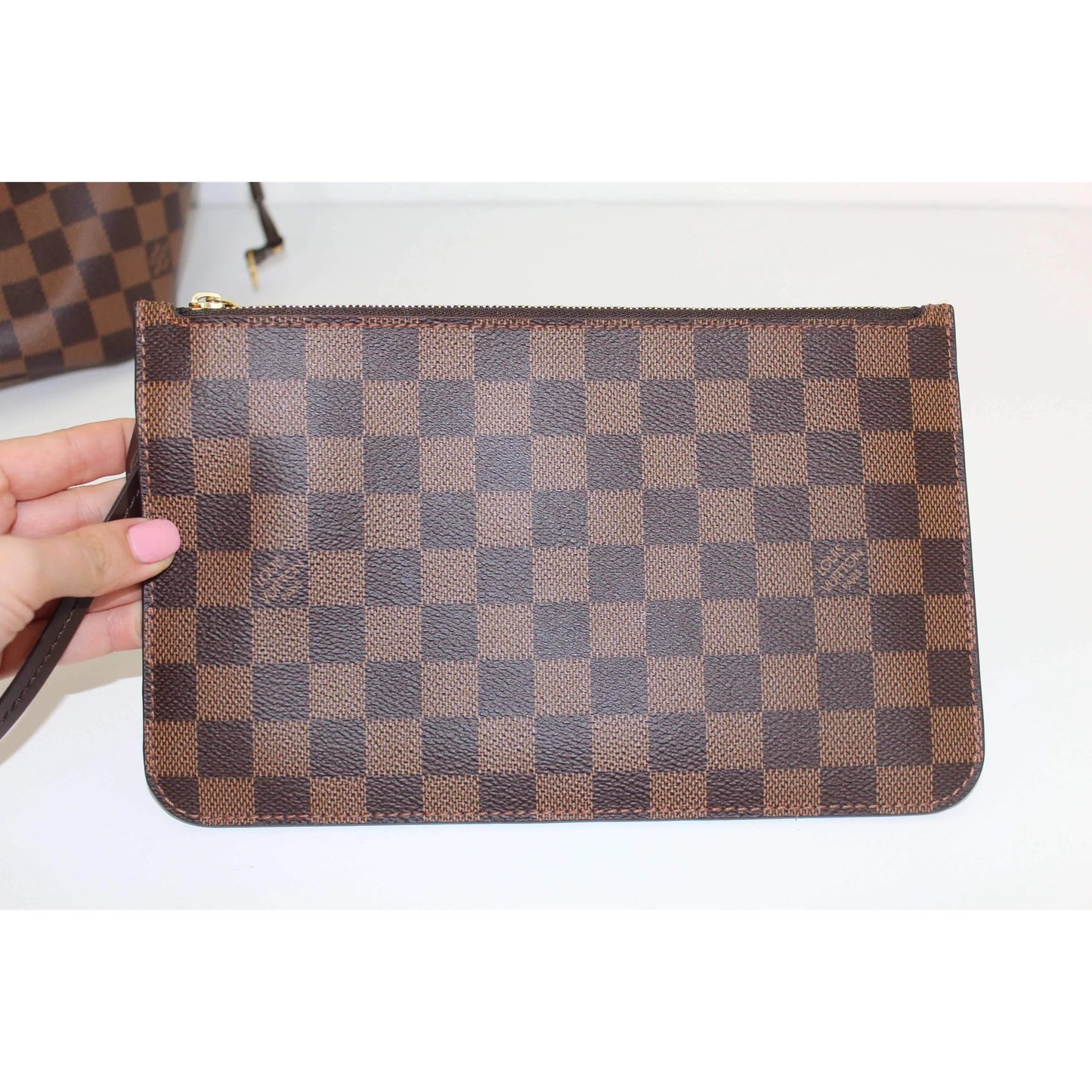 Louis Vuitton Neverfull MM DE with Pouch and Receipt – Bagaholic