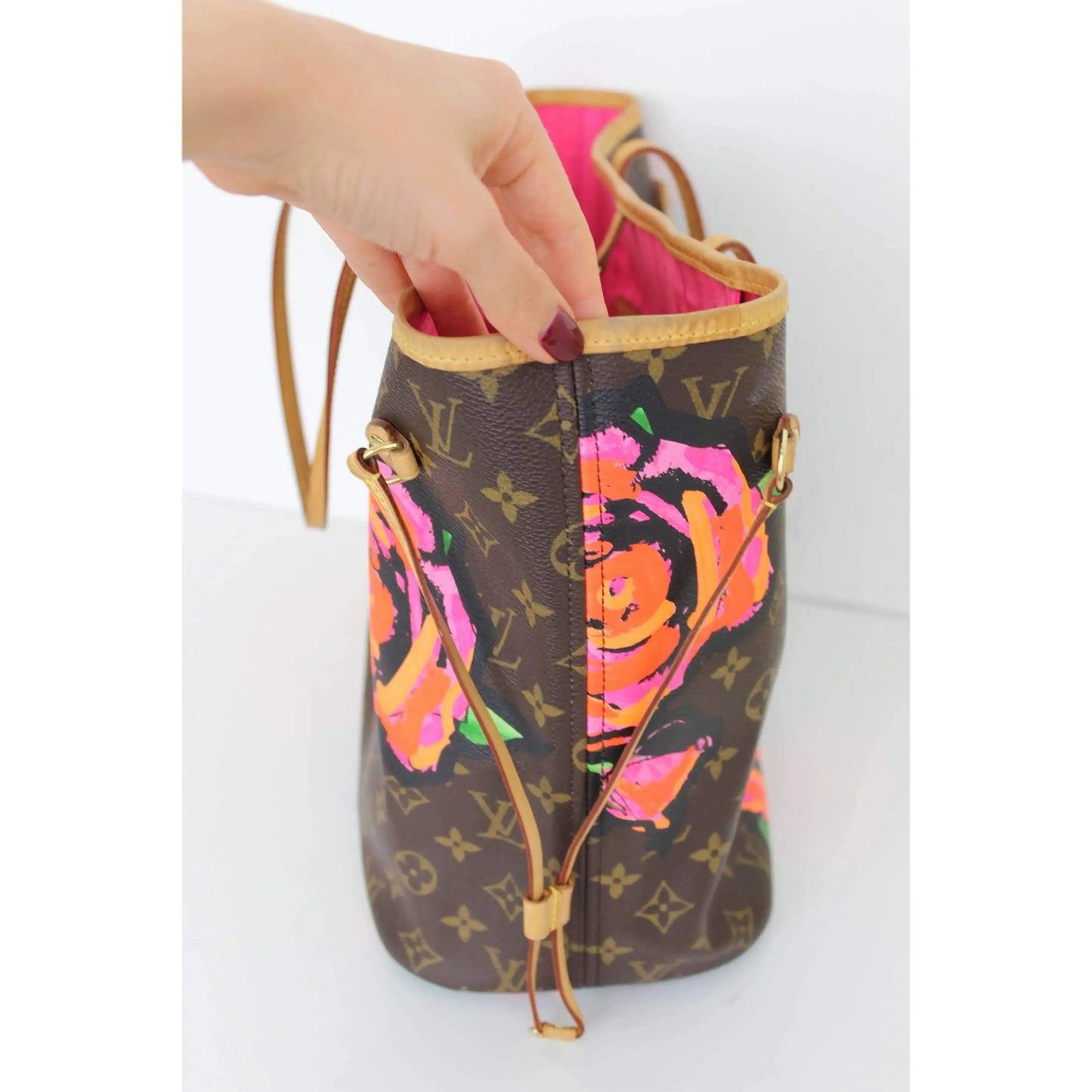Louis Vuitton Stephen Sprouse Roses Neverfull MM Bag – Bagaholic