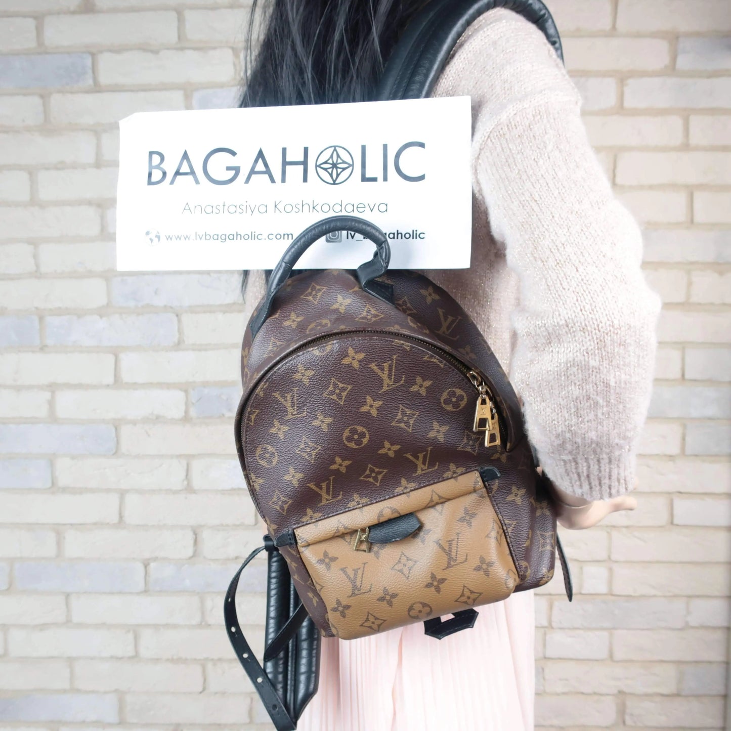 louis vuitton backpack palm springs pm Louis Vuitton Palm Springs Reverse PM Backpack – Bagaholic
