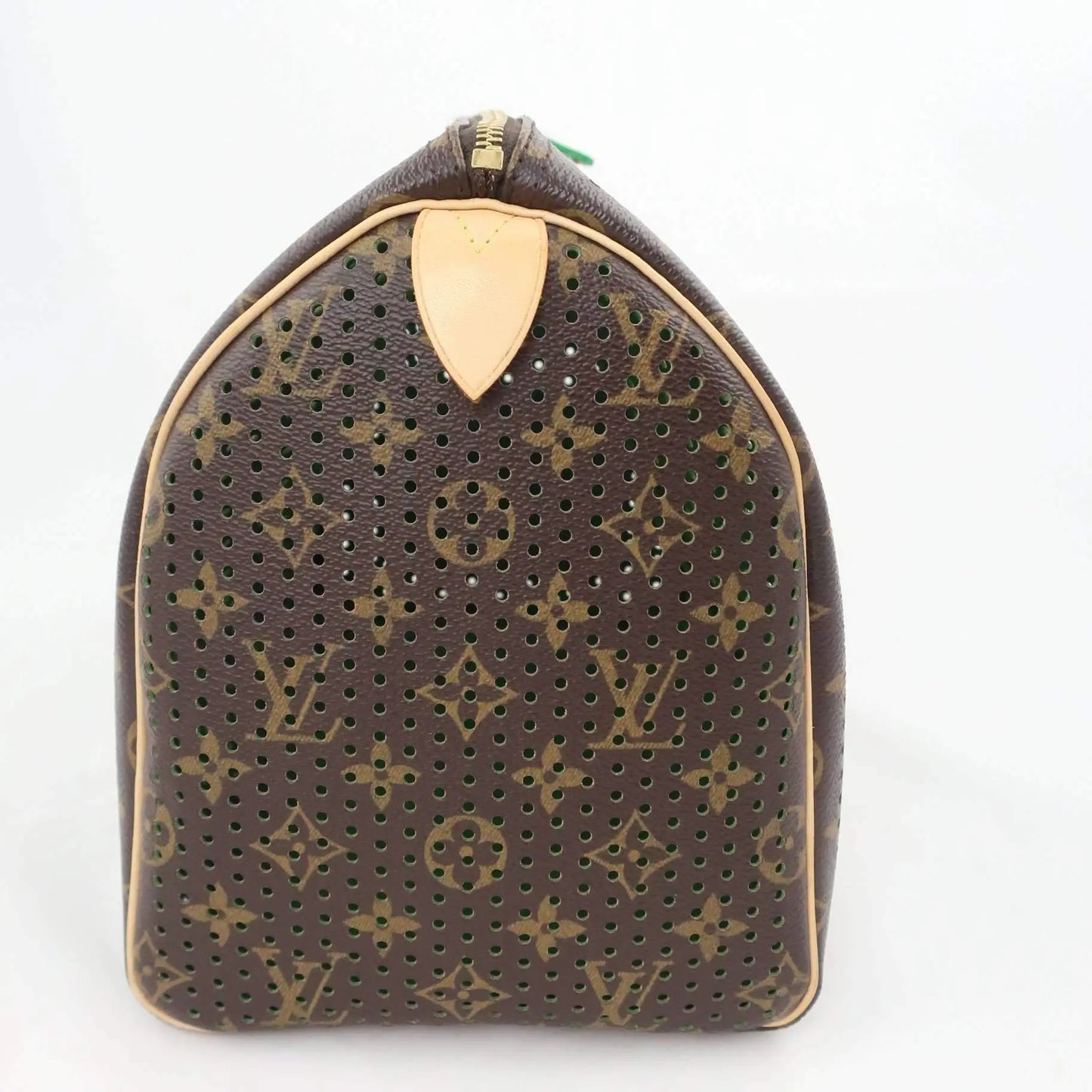 Louis Vuitton Louis Vuitton Perforated Speedy 30 Green Bag LVBagaholic