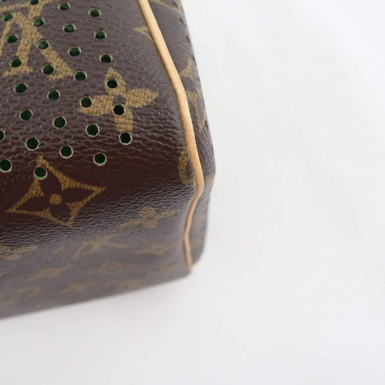 Louis Vuitton Perforated Speedy 30 Green Bag – Bagaholic