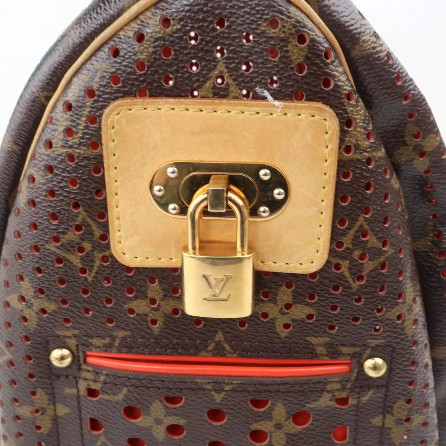 Louis Vuitton Limited Edition Monogram Perforated Speedy 30 Bag