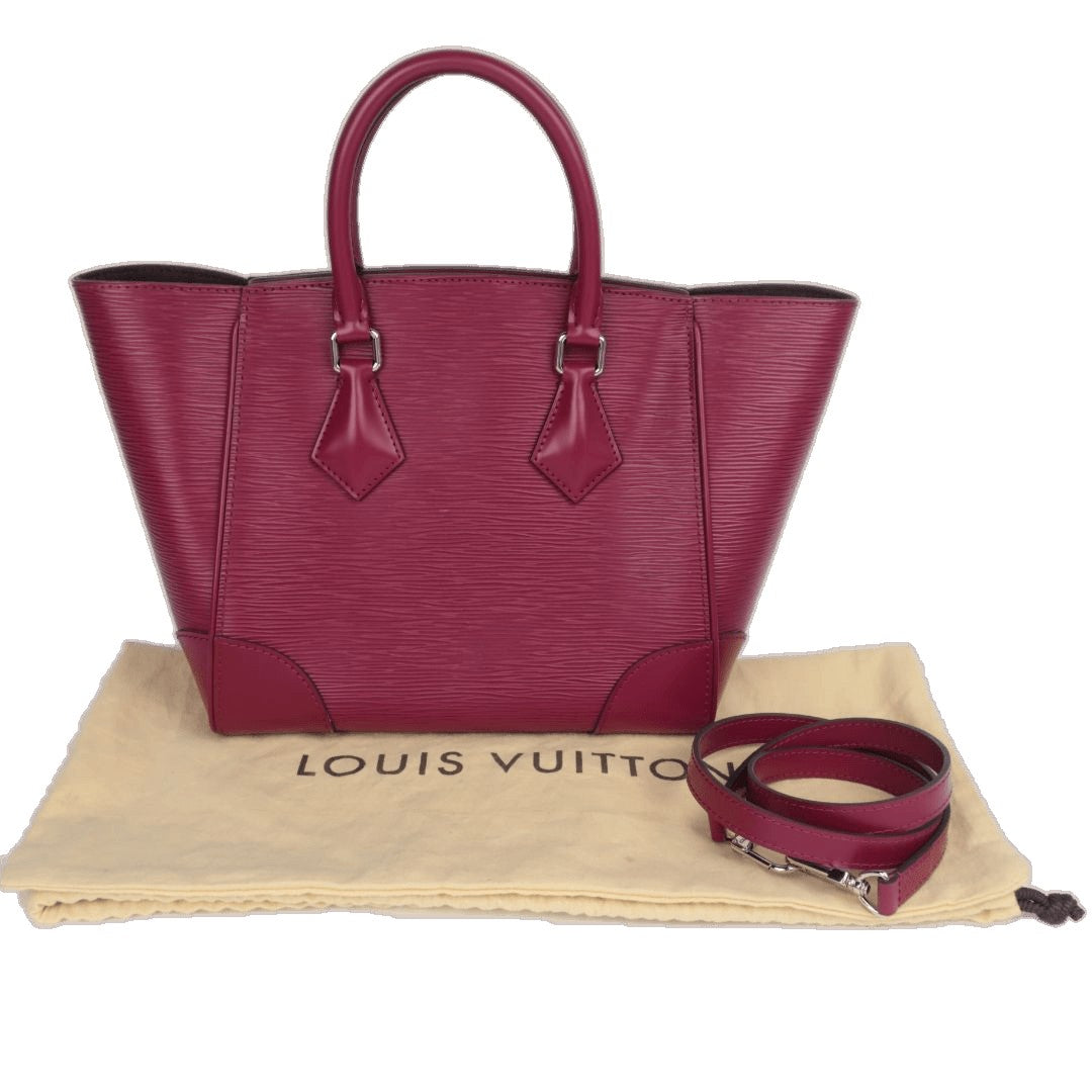 Louis Vuitton Crossbody Shoulder Bag Epi Noe BB Fuchsia Leather Women's  M40844
