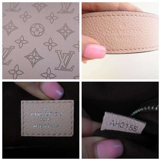 Louis Vuitton Louis Vuitton Pink Babylone PM Mahina Leather bag LVBagaholic
