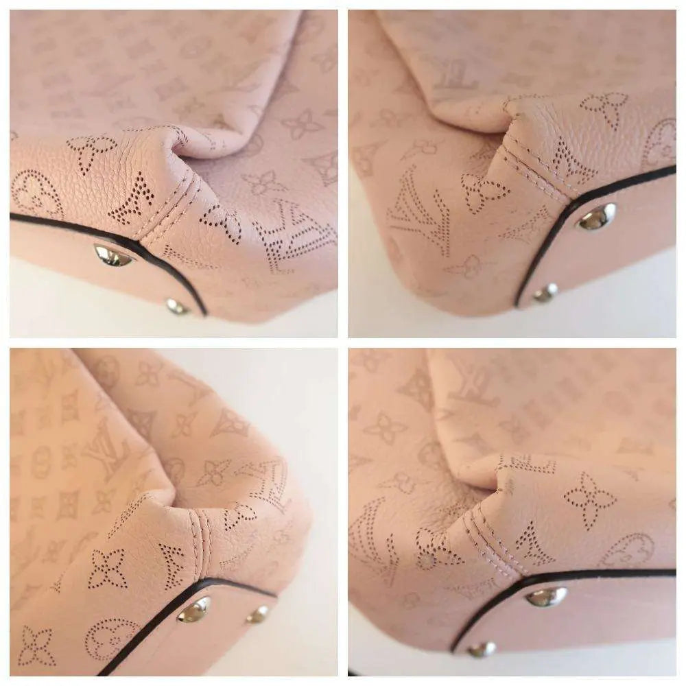 Louis Vuitton Pink Monogram Mahina Babylone Chain BB Leather Pony-style  calfskin ref.929081 - Joli Closet