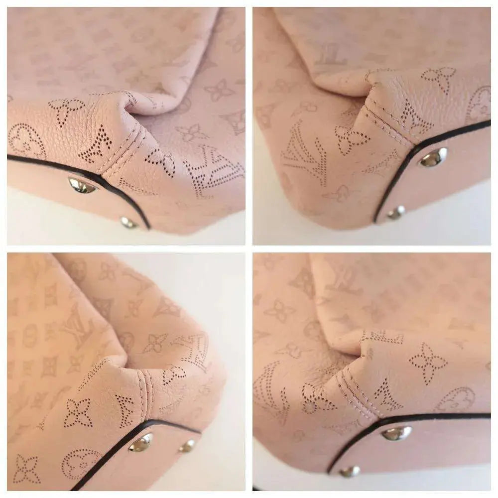 Louis Vuitton Pink Monogram Mahina Babylone Chain BB Leather Pony-style  calfskin ref.929081 - Joli Closet