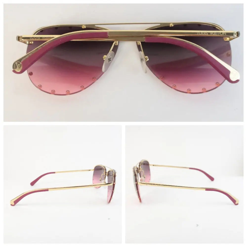 Load image into Gallery viewer, Louis Vuitton Louis Vuitton Pink Party Sunglasses LVBagaholic
