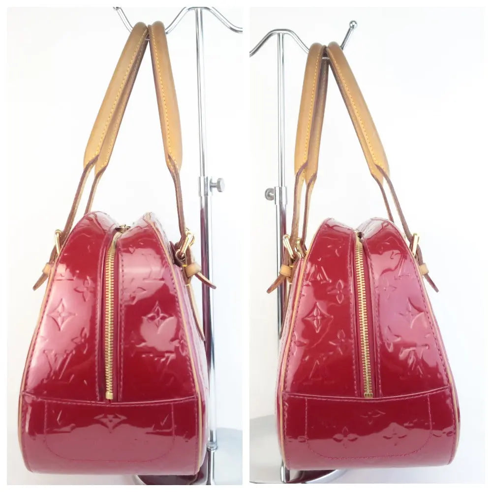 Louis Vuitton, Bags, Louis Vuitton Vernis Rossmore Mm Pomme Damour New  Authentic Clutch Shoulder Bag