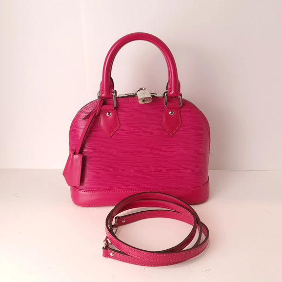 Louis Vuitton Louis Vuitton Raspberry Epi Alma BB Crossbody Bag LVBagaholic