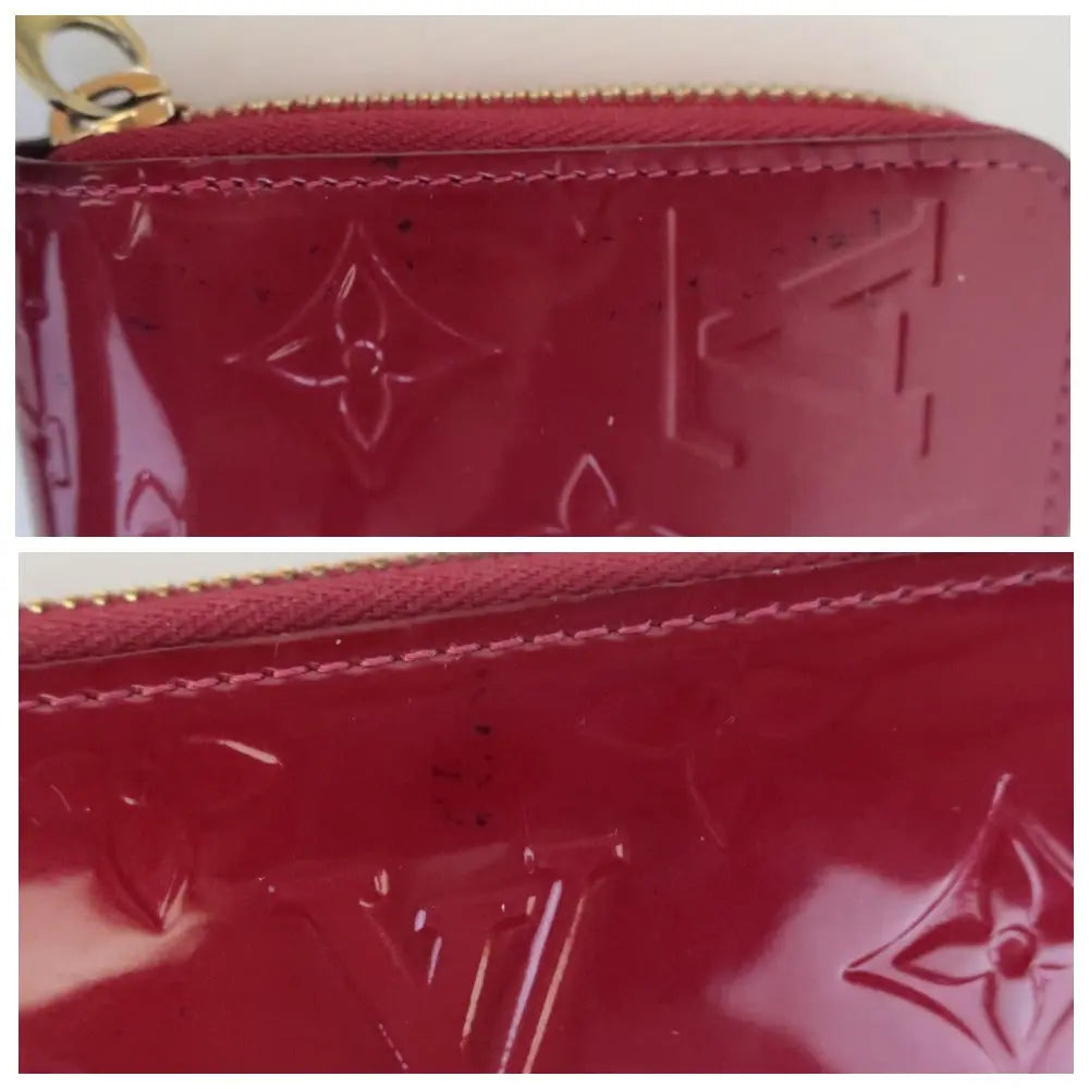 Wallet Louis Vuitton Zippy Red Patent Monogram 122120071