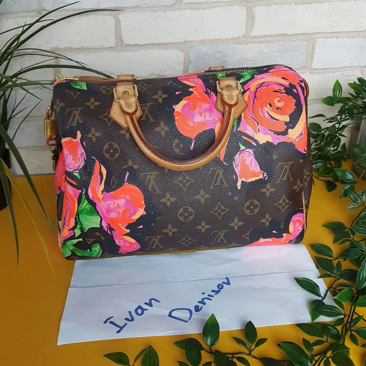 Louis Vuitton Roses Stephen Sprouse Speedy Bag – Bagaholic