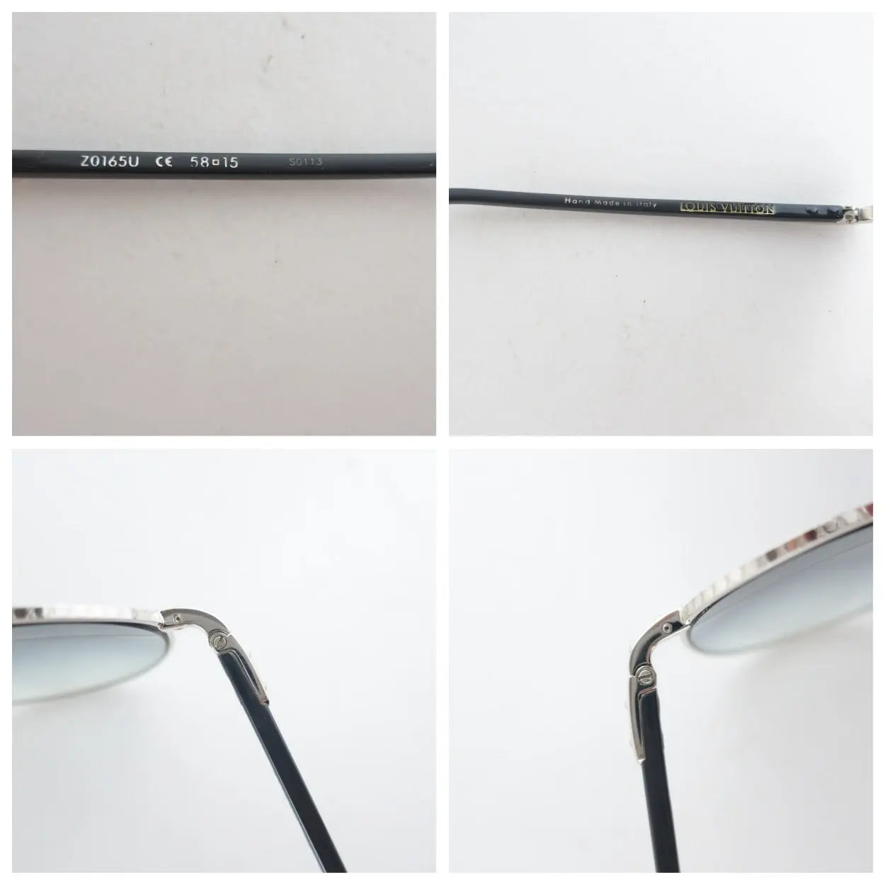 Louis Vuitton Louis Vuitton Silvertone Monogram Conspiration Pilote Sunglasses (646) LVBagaholic