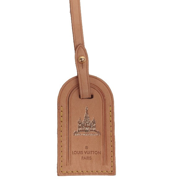 Louis Vuitton Louis Vuitton Small Vachetta Luggage Tag with Moscow St Basil stamp from Graceful PM LVBagaholic