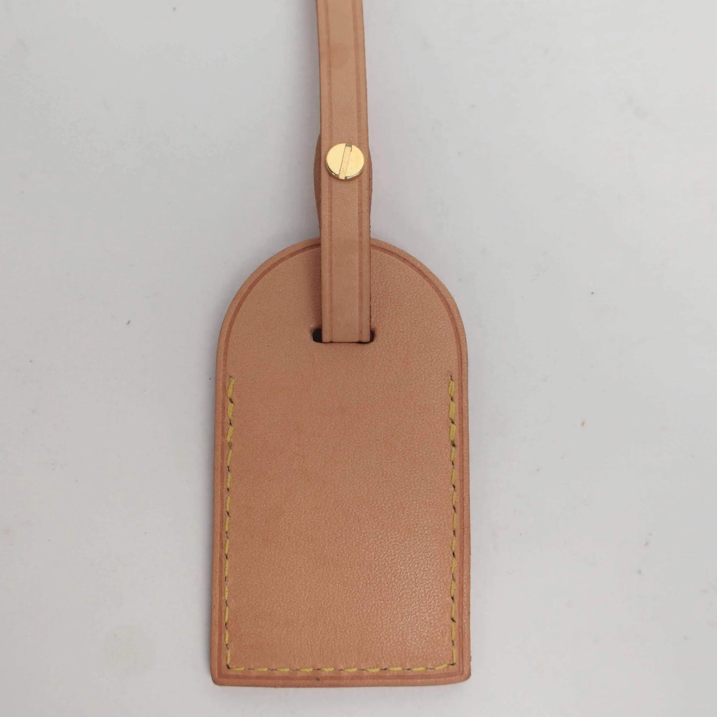 Louis Vuitton Small Vachetta Luggage Tag with Moscow St Basil