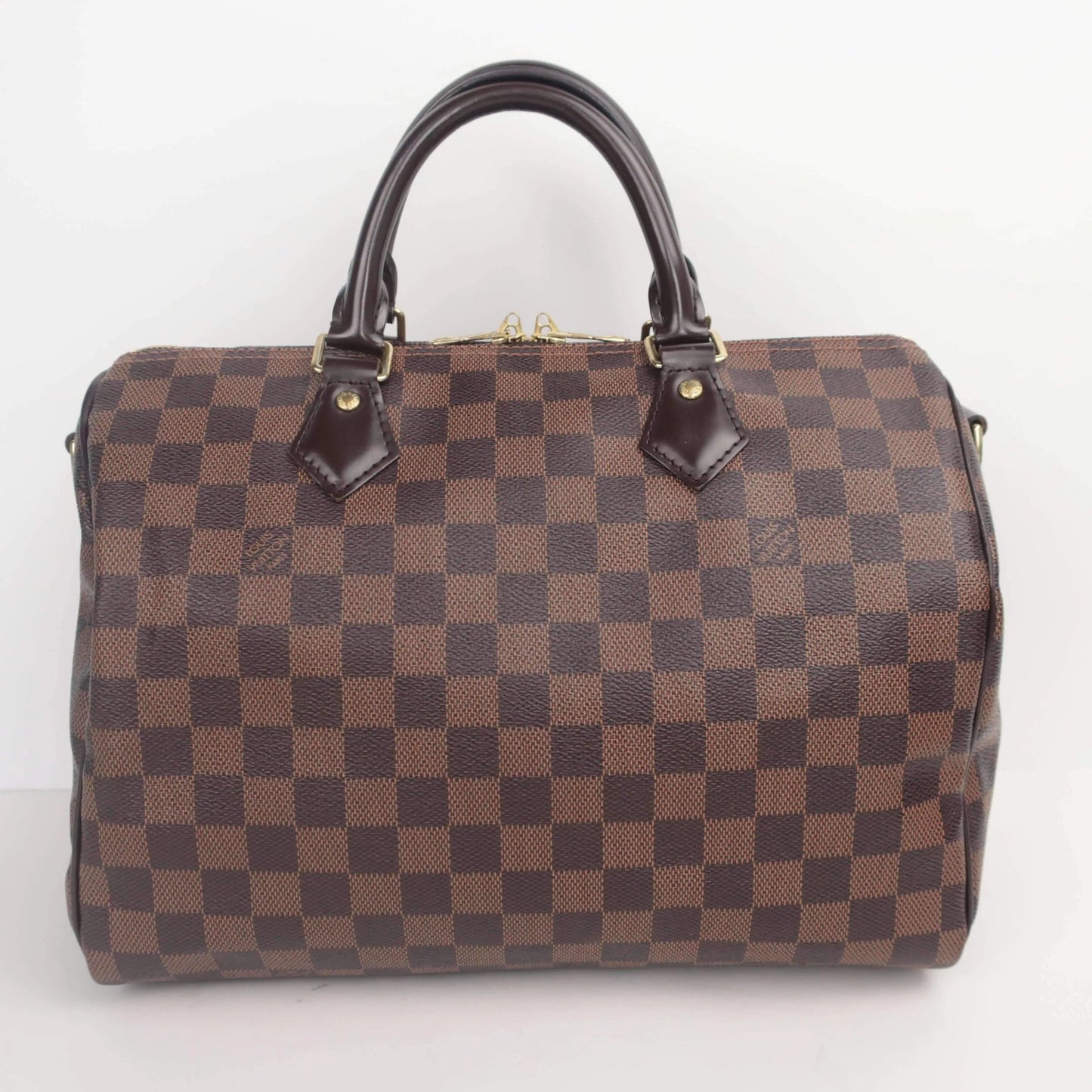 Louis Vuitton Speedy 30 Bandouliere Damier Ebene – Bagaholic