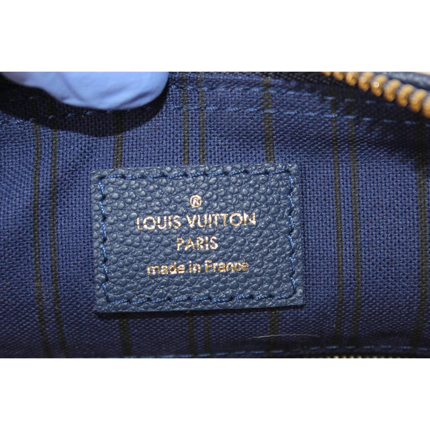 Louis Vuitton Empreinte Celeste Wallet Black