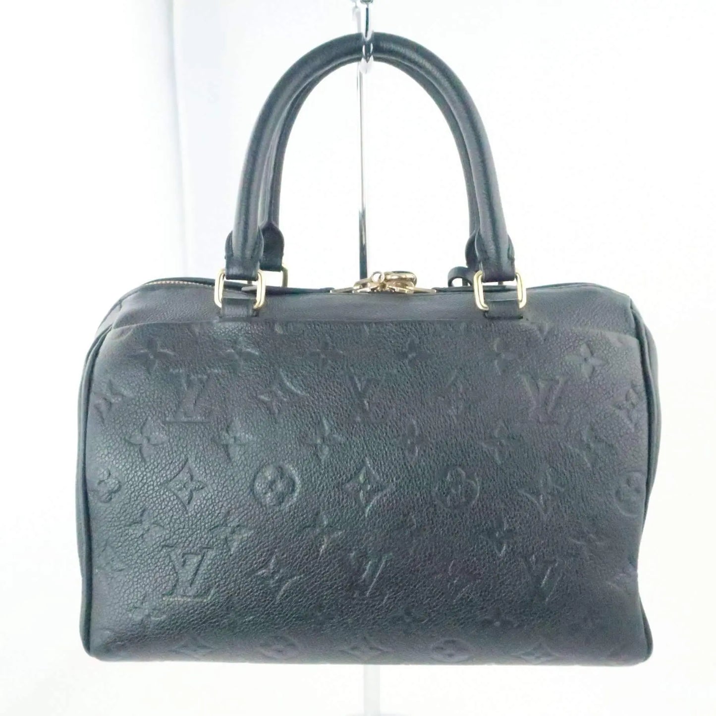 Louis Vuitton Louis Vuitton Speedy Bandouliere 25 Empreinte Noir Black New Style Bag LVBagaholic