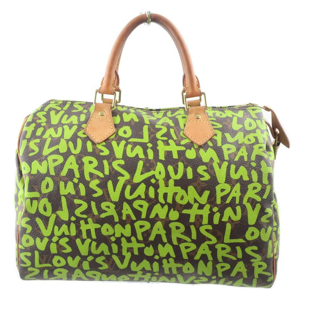 Louis Vuitton Stephen Sprouse Lime Green Graffiti Speedy 30