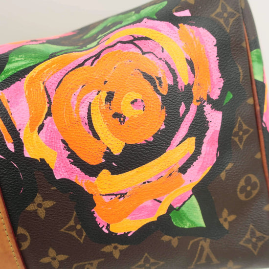 Louis Vuitton Louis Vuitton Stephen Sprouse Roses Keepall 45 Bag LVBagaholic