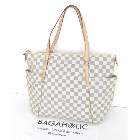 Louis Vuitton Louis Vuitton Totally MM Damier Azur NEW LVBagaholic