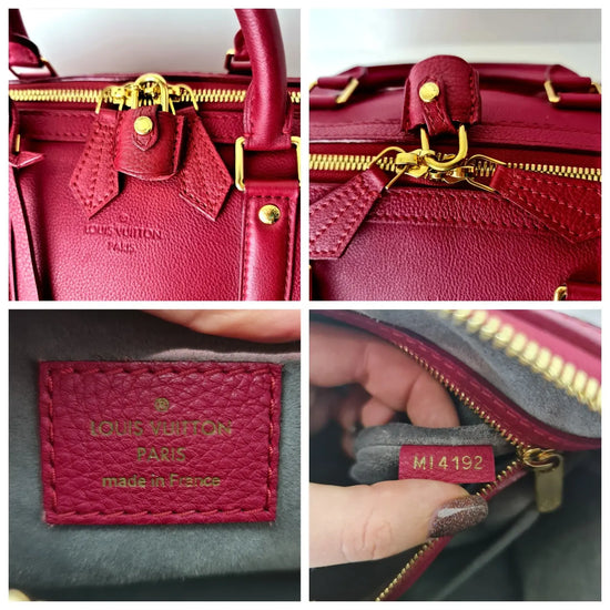 Louis Vuitton Louis Vuitton Veau Cachemire Cerise Calf Leather Sofia Coppola SC PM Bag (790) LVBagaholic