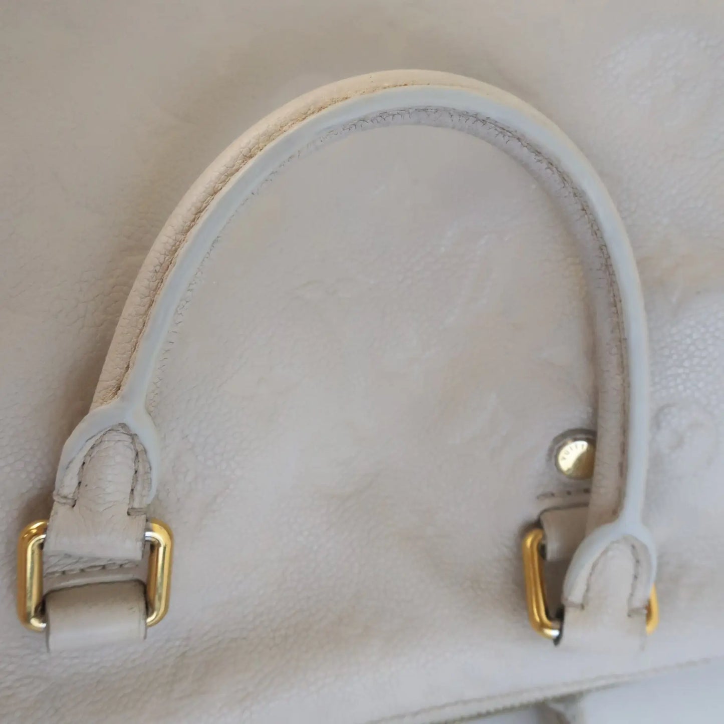 Cargar imagen en el visor de la galería, Louis Vuitton Louis Vuitton While/Neige Empreinte Leather Speedy Bandouliere 30 Handbag LVBagaholic
