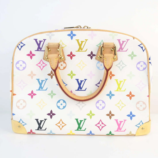 Load image into Gallery viewer, Louis Vuitton Louis Vuitton White Monogram Multicolore Trouville Bag LVBagaholic
