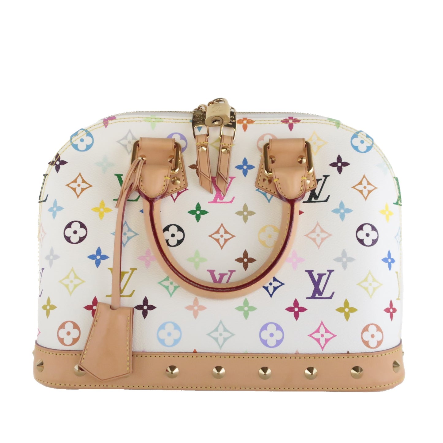 Louis Vuitton Monogram Multicolore Alma PM - White Handle Bags, Handbags -  LOU784175