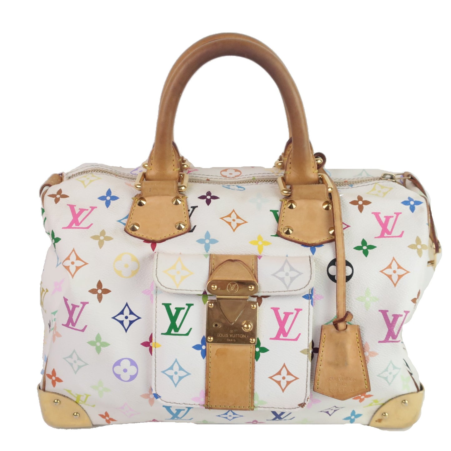 Louis Vuitton, Bags, Louis Vuitton Multicolor Speedy 3