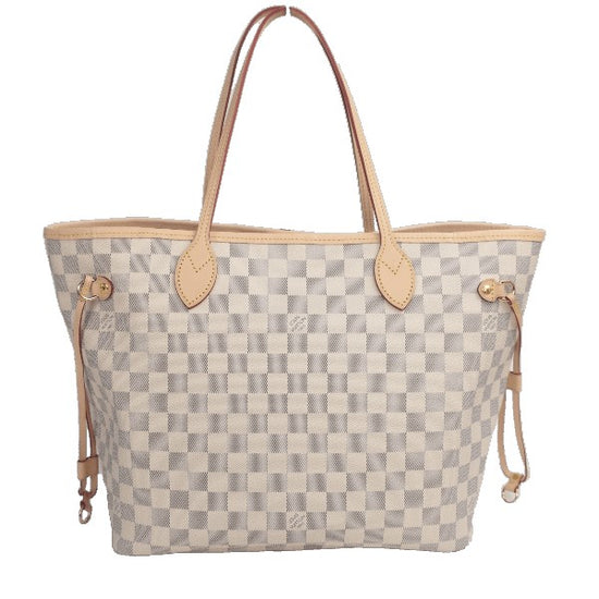 Louis Vuitton Neverfull MM Azur with Rose Ballerine, New in Dustbag, No  Pouch GA003