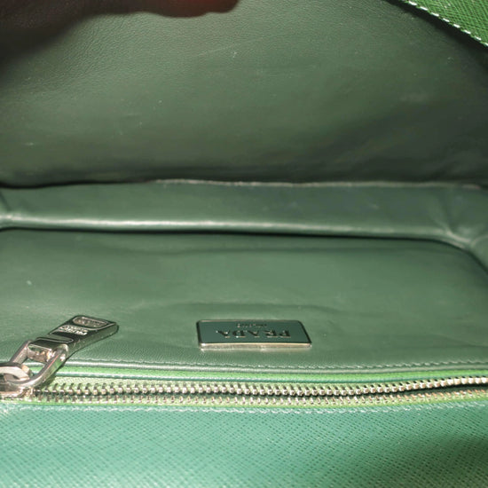 Prada Prada Saffiano Leather Shoulder Bag LVBagaholic