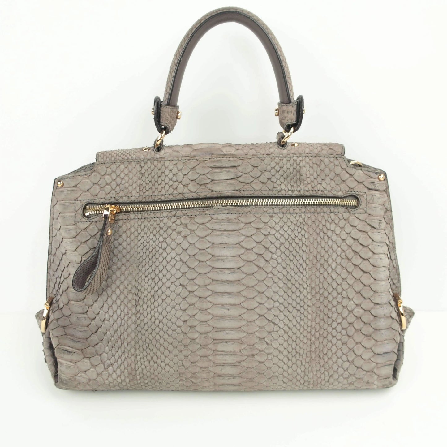 Salvatore Ferragamo Salvatore Ferragamo Sofia Medium Python Bag LVBagaholic