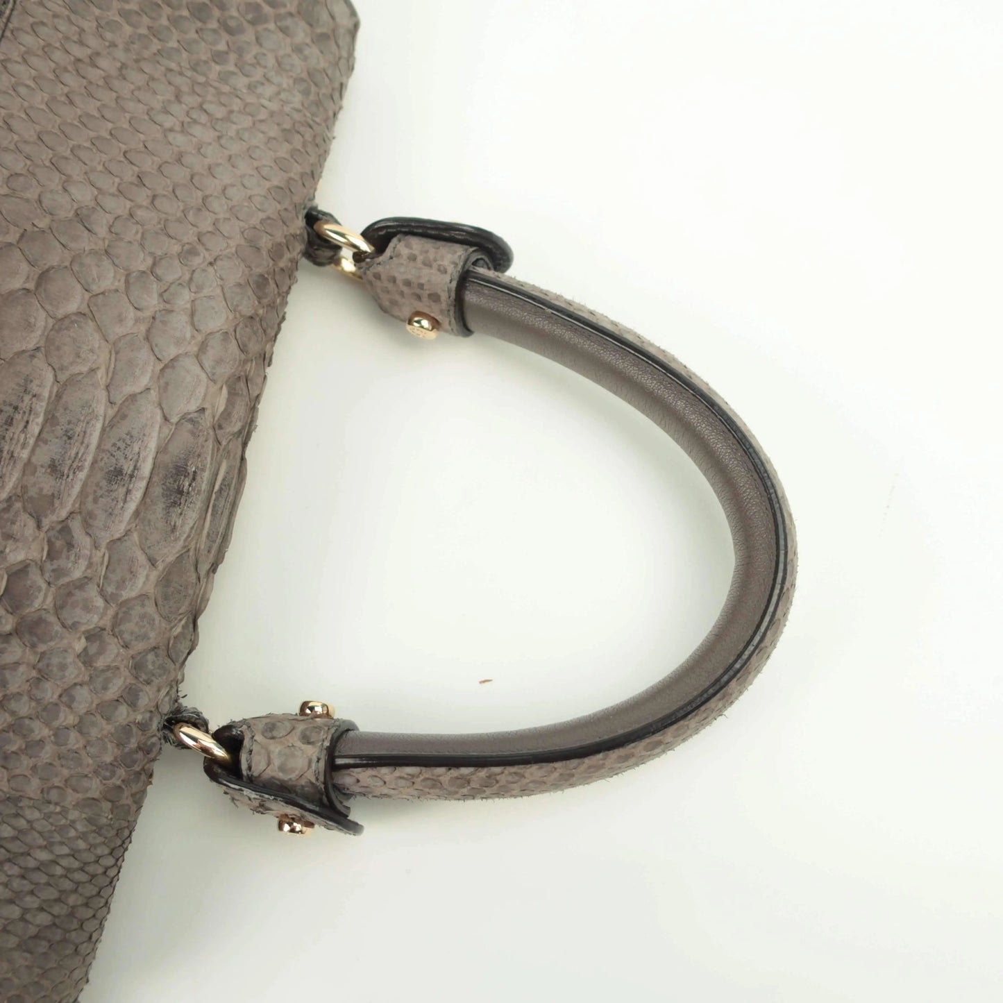 Salvatore Ferragamo Salvatore Ferragamo Sofia Medium Python Bag LVBagaholic