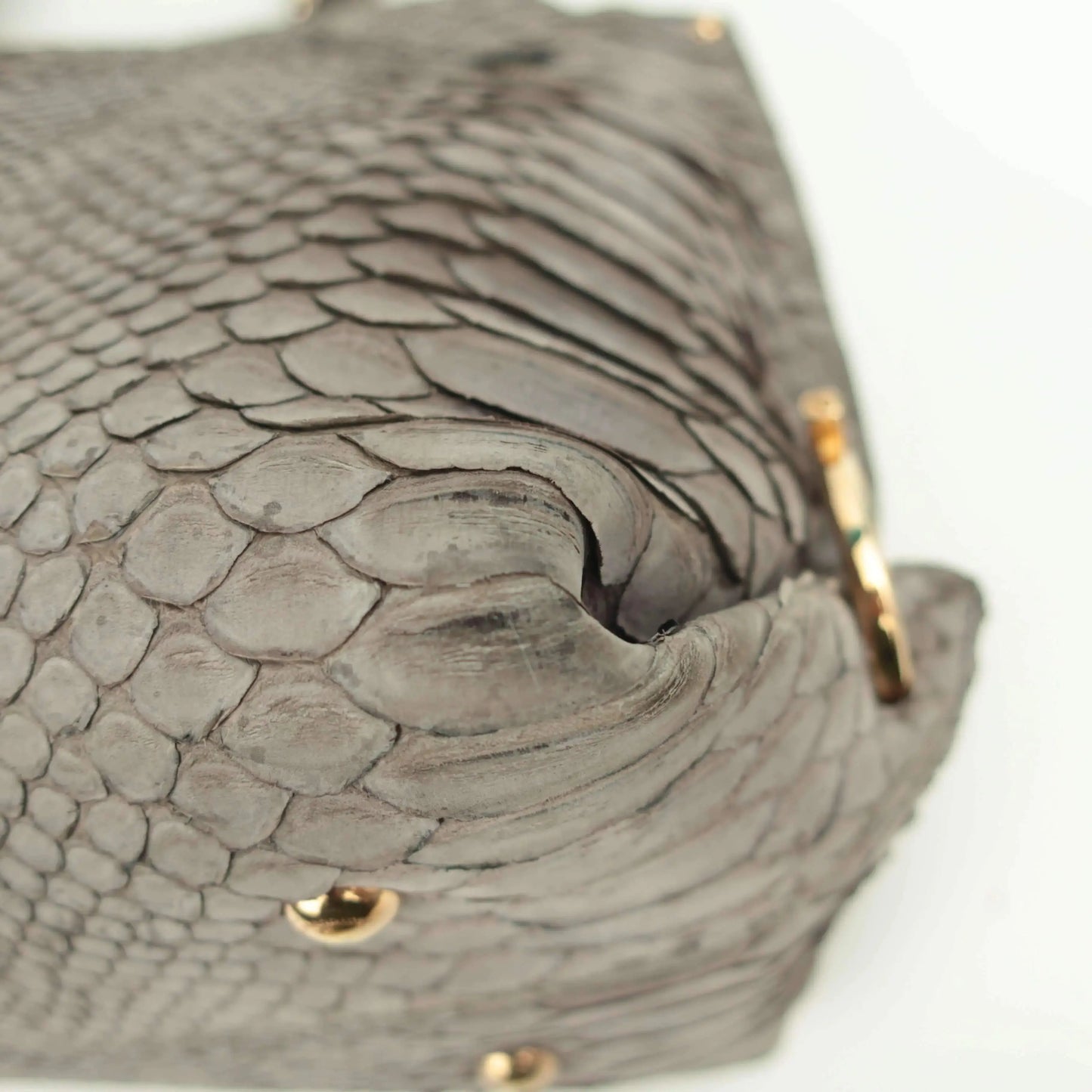 Salvatore Ferragamo Salvatore Ferragamo Sofia Medium Python Bag LVBagaholic