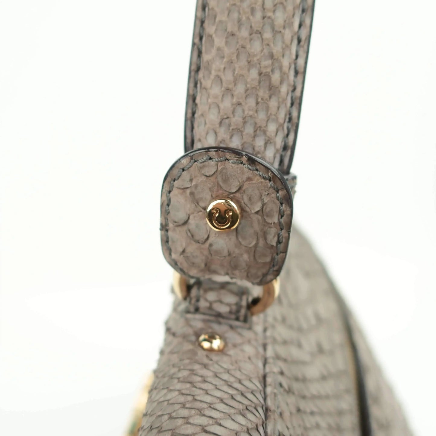 Salvatore Ferragamo Salvatore Ferragamo Sofia Medium Python Bag LVBagaholic