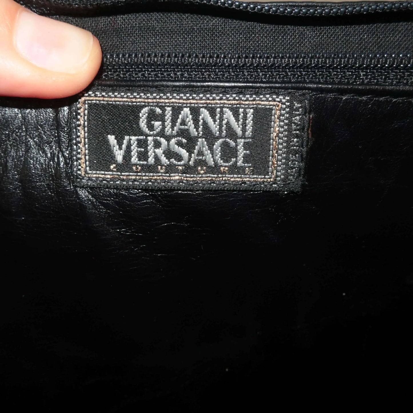 Versace Versace Vintage Black Bag LVBagaholic