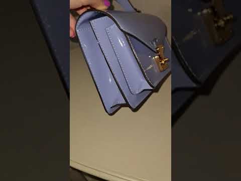 Load and play video in Gallery viewer, Louis Vuitton Monceau BB Lilas Vernis Bag
